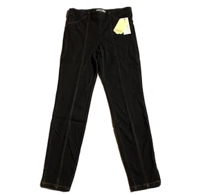 One World Denim woman's size S jeggings Pants pull on 2 back pockets front seams - Picture 1 of 12