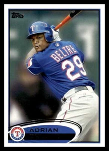 Topps Adrian Beltré #310 Texas Rangers 2012 - Imagen 1 de 2