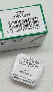 5 oder 10 muRata Knopfzellen MHD2025 364 377 SR621SW SR626SW Uhren Batterien