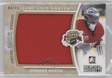 2014 ITG Heroes and Prospects Subway Super Series Jersey Gold /15 Spencer Martin