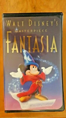 Walt Disney's Masterpiece Fantasia - VHS - 1991 RARE ISBN # 1-55890-132-9 - Image 1 of 4