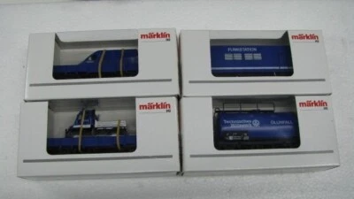 Marklin HO 00758 Blue Angel Maintanance set of 4 cars New in Original box - Image 1 of 4