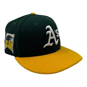 Gorra Sombrero Ajustado Oakland Athletics A's 59FIFTY 5950 Nueva Era 7 1/8 Juego de Tronos - Imagen 1 de 6