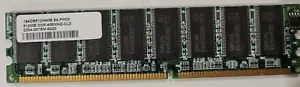 1 x 184DR512M438 512MB DDR-400 SDRAM DIMM PC-3200 CL3 Memory Module RAM - Picture 1 of 2