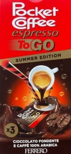 FERRERO POCKET COFFEE ESPRESSO TO GO ITALY, SUMMER EDITION, 3er Set Pakete - Bild 1 von 3