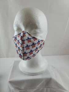 OJOS (Jugend S) Amerikanische Flagge Gesichtsabdeckung (3er Pack) mit 3 Filterschichten, KOSTENLOSER VERSAND - Bild 1 von 6