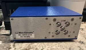Mini-Circuits Mechanical Terminated SP4T Switch (DC-18 GHz) RC-1SP4T-A18 - Picture 1 of 3