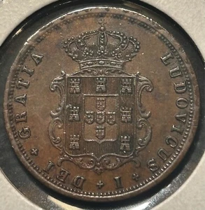 1874 Portugal 5 Reis - Picture 1 of 2