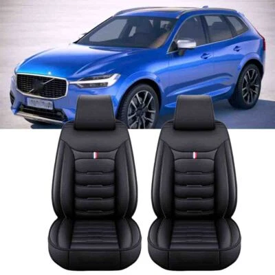 For Volvo Car Seat Cover Front Set 5-Seats Leather Front Protectors Cushion Pad - Изображение 1 из 4