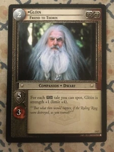 Gloin, Friend To Thorin - Lord of the Rings TCG (Decipher) - Picture 1 of 2