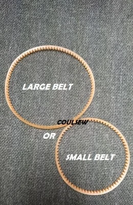 CINGHIA MACCHINA DA CUCIRE TOYOTA - ARANCIONE PICCOLA o GRANDE 7001 7002 7700 5001 6600+