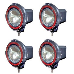 4 inches 4x4 Off Road 6000K 55W Xenon HID Fog Lamp Light 4pcs-Spot Light 4-LP-4S