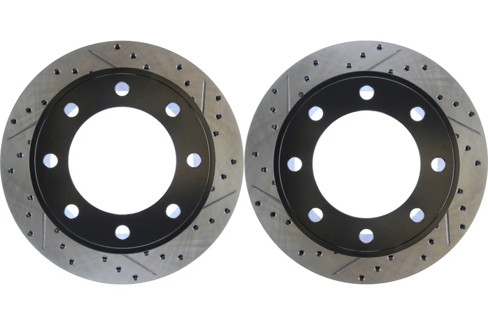 Par trasero de rotor de freno de disco Stoptech para Ford F-350 Super Duty 2005-2012 (44232) Foto 1 de 4