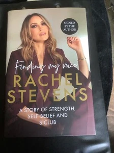 SIGNED - Finding My Voice By Rachel Stevens New 1st Edition Hardback - Picture 1 of 6