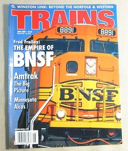 Trains Magazine Back Issue June 2001 - Picture 1 of 1