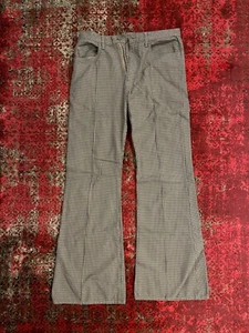 Kapital OKABELLBO Cotton Houndstooth Check 5P Schlaghose - Top Qualität - Bild 1 von 5