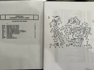 Pontiac Fiero COMPLETE Parts List 1984-1988 for BASE, FORMULA, GT General Motors - Picture 1 of 4