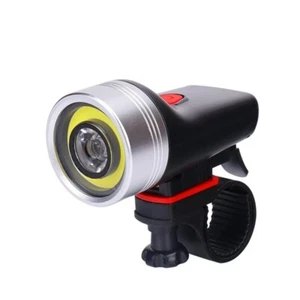 Luz Bicicleta Frontal LED USB Recargable 500Lm COB Antorcha Lámpara Delantera - Imagen 1 de 6