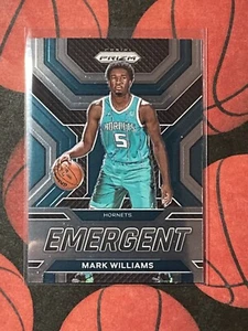 2022-23 Panini Prizm Emergent MARK WILLIAMS RC #24 Charlotte Hornets - Picture 1 of 2