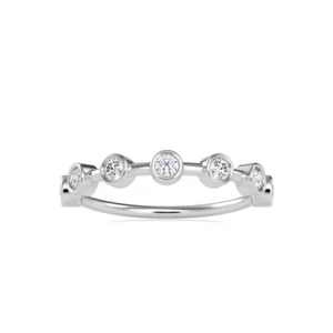 0.28ct IGI Certified Lab Grown Diamond Engagement Ring Band Round Cut 14k Gold - Picture 1 of 6