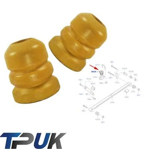 PAIR REAR BUMP STOPS BUFFER RUBBER FOR FORD TRANSIT CONNECT 2002-2013 SUSPENSION - Picture 1 of 4