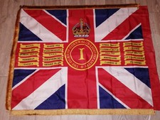 The Duke of Cornwall's light infantry 1st Battalion kings colours flag 