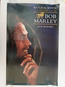 Póster Promocional Vintage Original Bob Marley Natural Mystic The Wailers Reggae Raro - Imagen 1 de 6