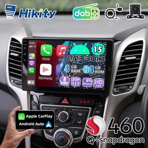 DAB+ Para Hyundai i30 GD 2011-2016 Android 15 Radio Coche Carplay GPS RDS 4+64G CAM - Imagen 1 de 13