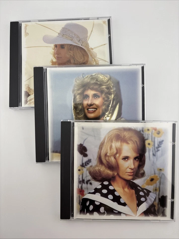 Tammy Wynette Tears Of Fire 3 CD Set Foto 1 de 4