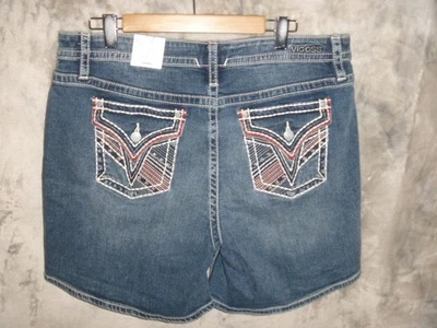 NUEVO CON ETIQUETAS VIGOSS Heritage fit tiro medio corto talla 18... ¡¡GUAU!!! Foto 1 de 4