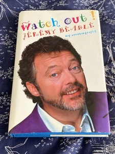Jeremy Beadle SIGNED Autobiography Watch Out! You've Been Framed Hardback - Picture 1 of 9