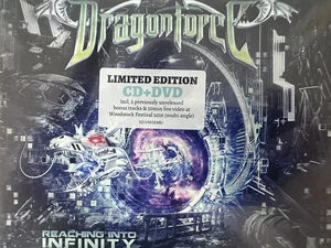 DRAGONFORCE - Reaching Into Infinity Deluxe CD/DVD 2017 Sony BRAND NEW! - Picture 1 of 2