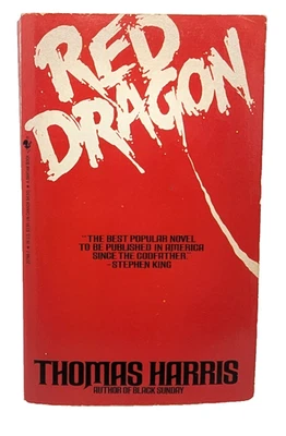 Red Dragon Thomas Harris Bantam 1st Edition Paperback 1982 - Image 1 of 4