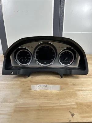 2010 Mercedes Benz C300 Speedometer Cluster MPH Fits 353309 OEM 175k miles - Image 1 of 4
