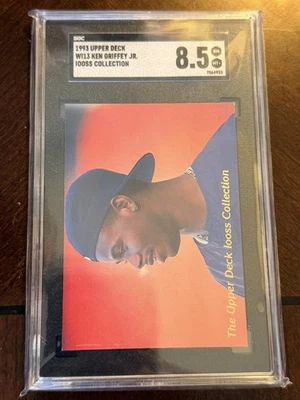 Upper Deck Ken Griffey Jr 1993 #WI13 Iooss Collection SGC 8,5 Foto 1 de 2