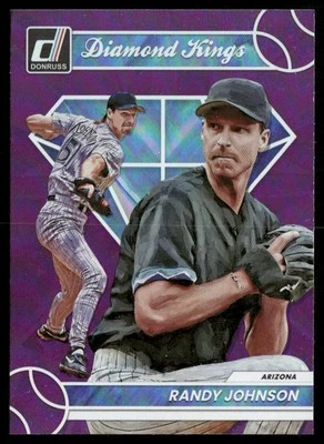 Randy Johnson 2023 Donruss Holo Purple #11 Arizona Diamondbacks - Image 1 of 2