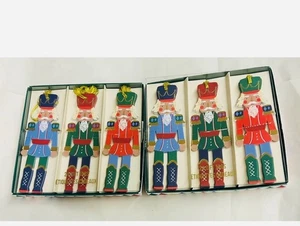 Nuevas 48 etiquetas de regalo Meri Meri Cascanueces 3 patrones cintas doradas Cascanueces - Imagen 1 de 20