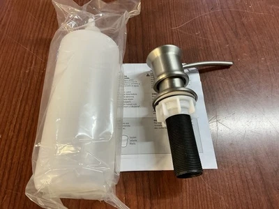 READ Moen 3944SRS Soap/Lotion Dispenser Spot Resist Stainless B266 - Image 1 of 3