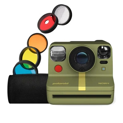 Polaroid NOW+ Instant Camera & Filter Set, Generation 2 - Forest Green NEW - Image 1 of 4
