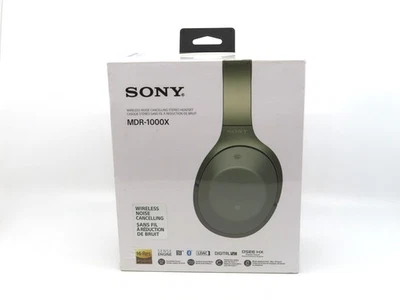 Sony Wireless Noise Cancelling Stereo Headset MDR-1000X Beige - Image 1 of 4