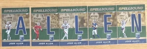 Josh Allen 2022 SPELLBOUND SET A-L-L-E-N #sb- ja1-ja5 (7074) - Bild 1 von 1