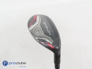 New! TaylorMade Stealth Plus+ Rescue 22* 4 Hybrid - HZRDUS 70g Regular - 359297 - Picture 1 of 4