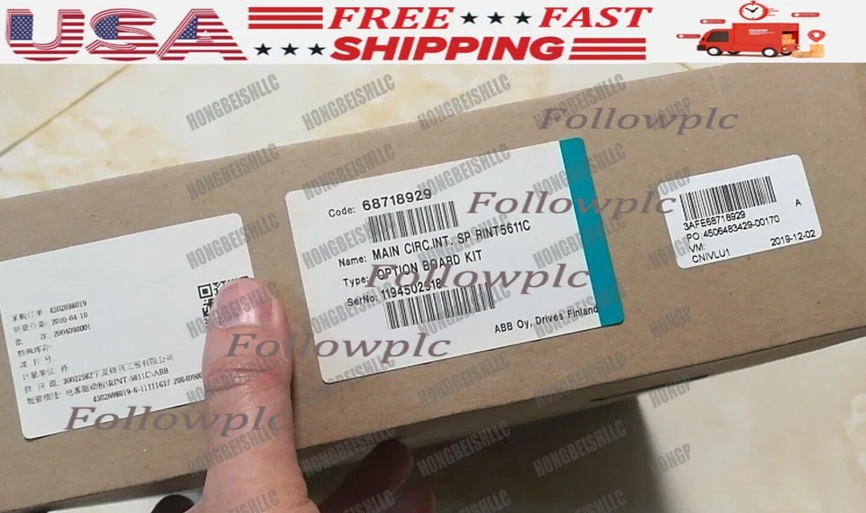 RINT-5611C ABB RINT5611C 68718929 选项板套件美国免费税 — 第 1/1 张图片