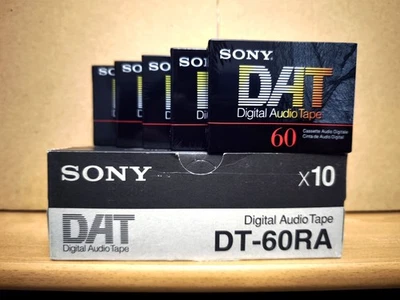 10x Sony DAt 60 Digital Audio Tape Blank Cassette - Image 1 of 4