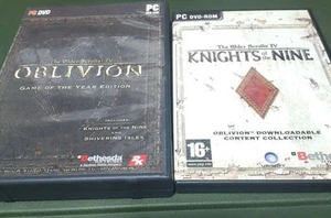 The Elder Scrolls IV Oblivion GOTY Knights of the Nine Shivering Isles PC DVD - Picture 1 of 3