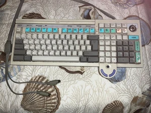 IBM 13G2127 POS beige Keyboard w/ Integrated Mouse Cord Included working sears - Picture 1 of 3