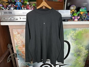 Camisa Gap YZY Yeezy Mini Logo Negra Manga Larga  - Imagen 1 de 4