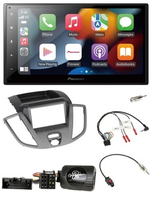 Pioneer DAB Bluetooth 2DIN USB Lenkrad Autoradio für Ford Transit V363 2014-2018 - Bild 1 von 4