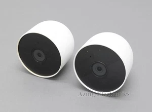 Cámara de seguridad interior/exterior Google GA01894-US Nest Cam (paquete de 2) - blanca - Imagen 1 de 8