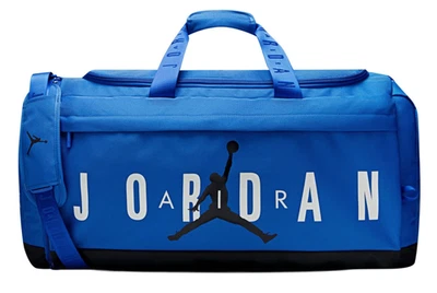 Bolso de Lona Nike Jordan Velocity Azul Logo Jumpman NUEVO Foto 1 de 3